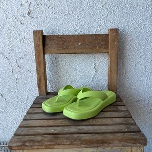 SHOEDAZE | Green Sandals